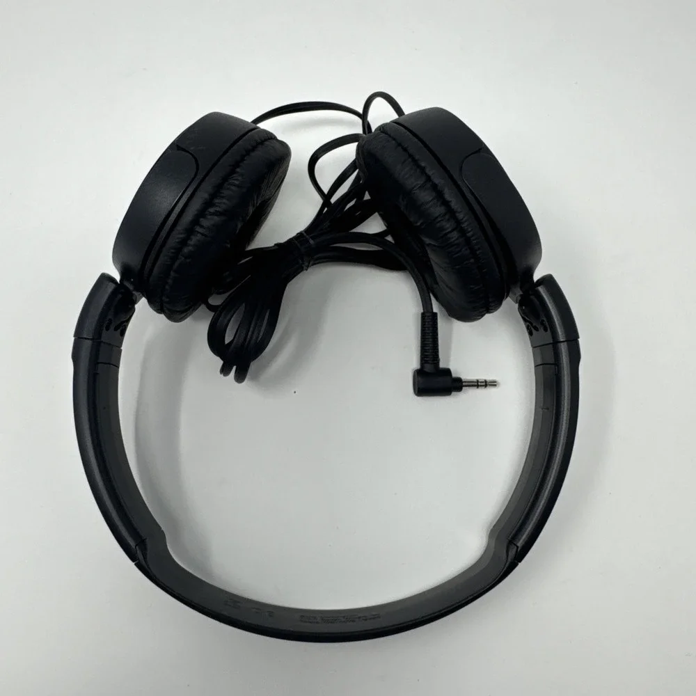 Sony Foldable Over Ear Headphones 108-0075 Walkman Music Black FREE S/H